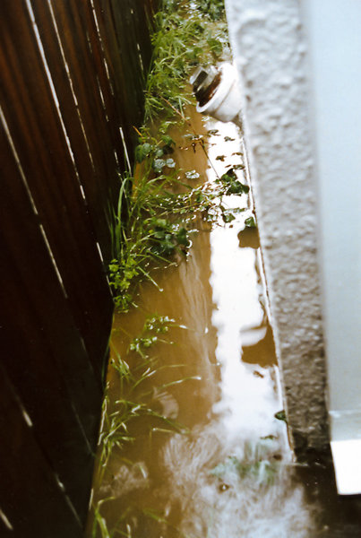 West of Garage-1 - N pre sump pump