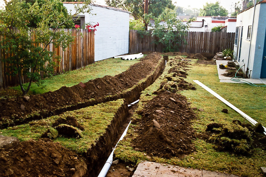 Drain to Sump-003