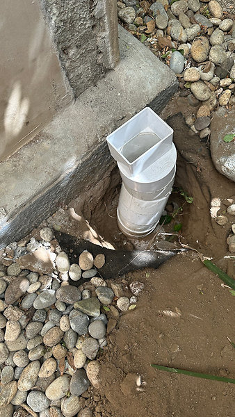 East Scupper Downspout-5
